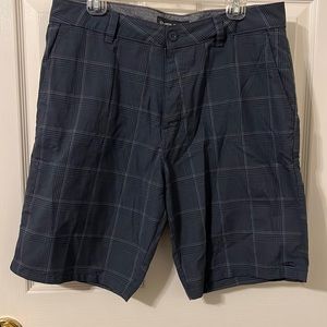 Men’s O’Neill Gray Plaid Shorts size 34